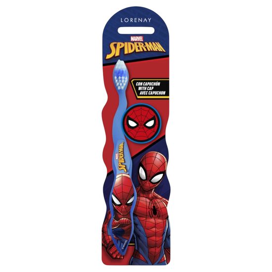 Periuță Spiderman Lorenay pentru copii - cu capac
