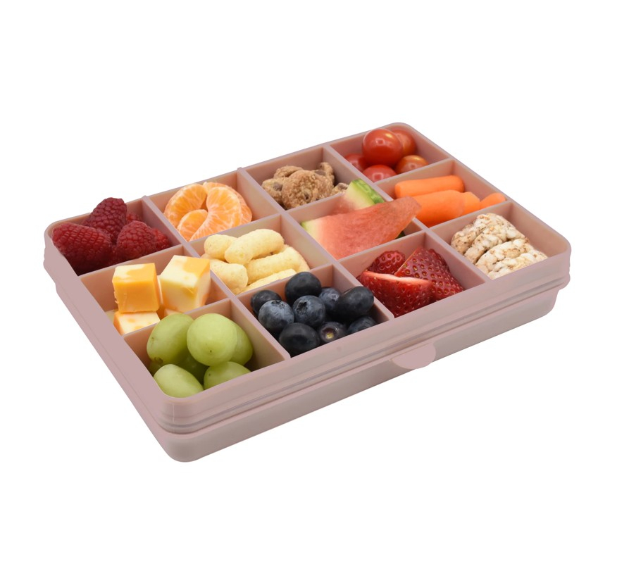 Cutie Snack Melii 12 Compartimente | Roz LUXE