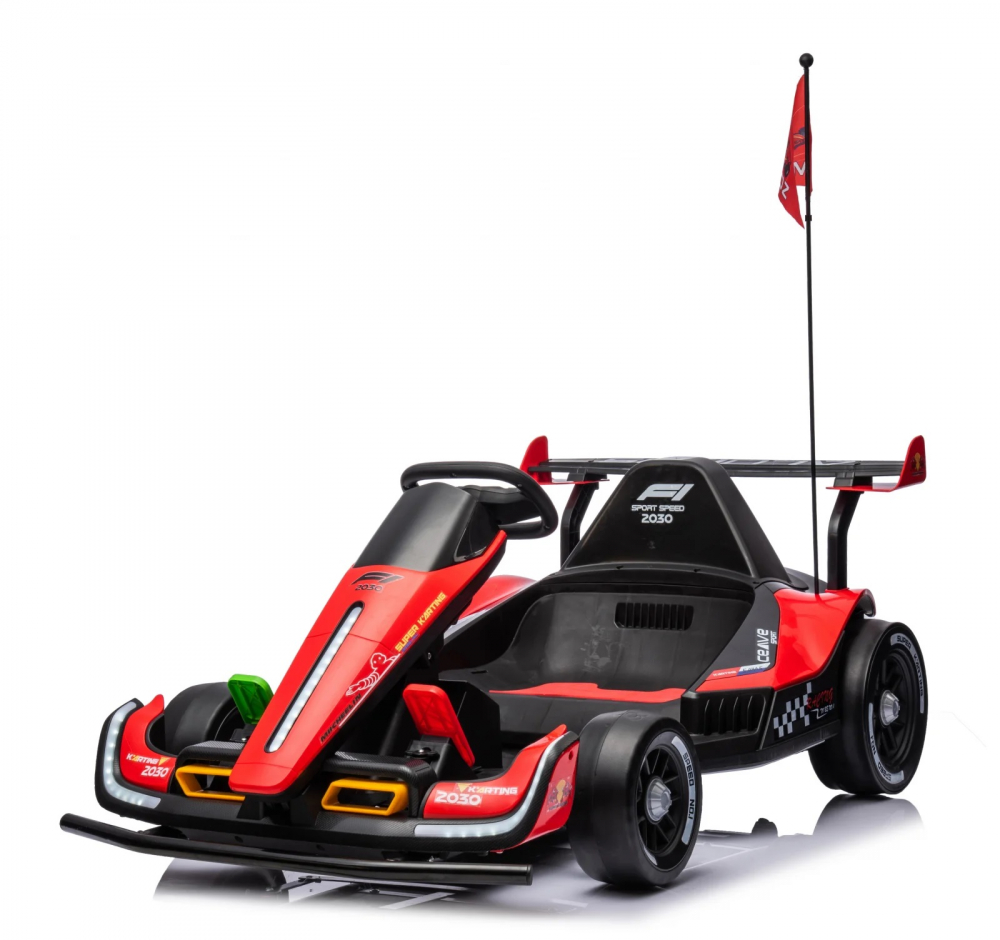 Kart Electric Red Nichiduta, 2 Motoare, Telecomanda