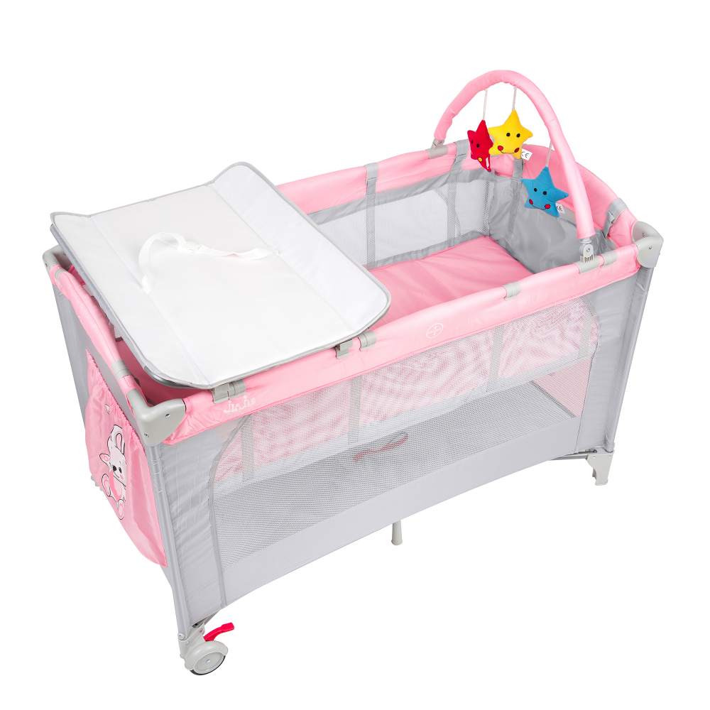 Patut Juju Sleepy Baby Pliabil Hunny Bunny - imagine 2