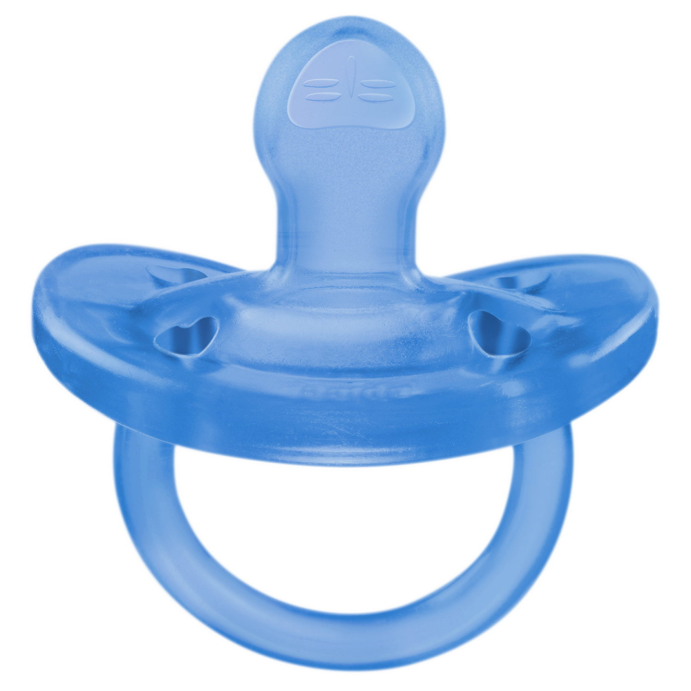 Suzeta Chicco PhysioSoft Silicon 6-16Luni Bleu - imagine 2