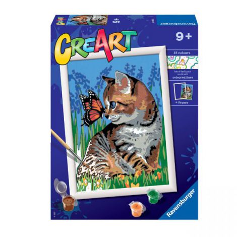 Pictura pe numere Pisicuta Ravensburger