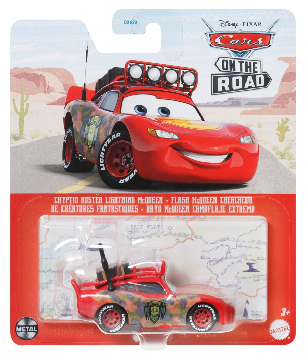 Mașinuță Metalică Cars 3 Cryptid Buster McQueen