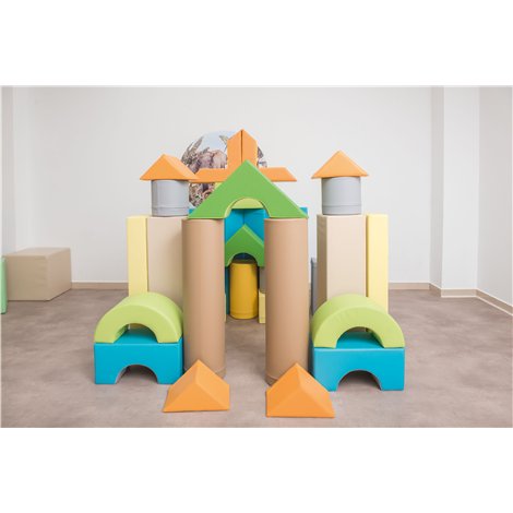 Set 33 blocuri spumă Moje bambino Oeko-Tex - imagine 2