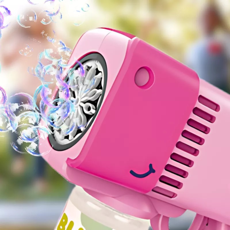 Pistol Baloane Sapun Pink Unicorn Nicekids - imagine 4