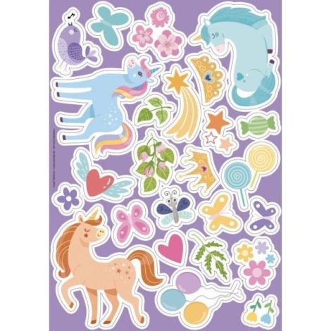 Sassi Set Artă Manuală Unicorni 4+ Ani - imagine 6