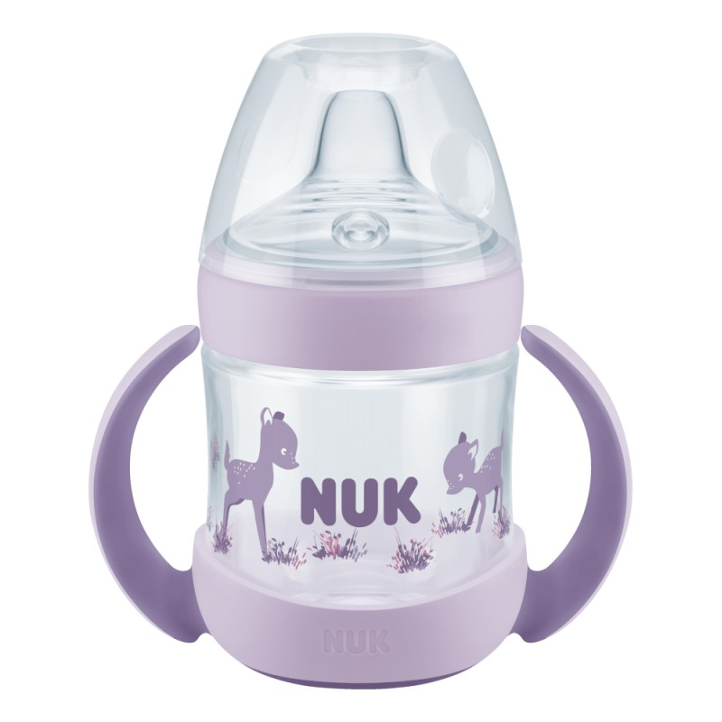 Biberon Nuk Nature Sense Control Temperatură 150ml Mov