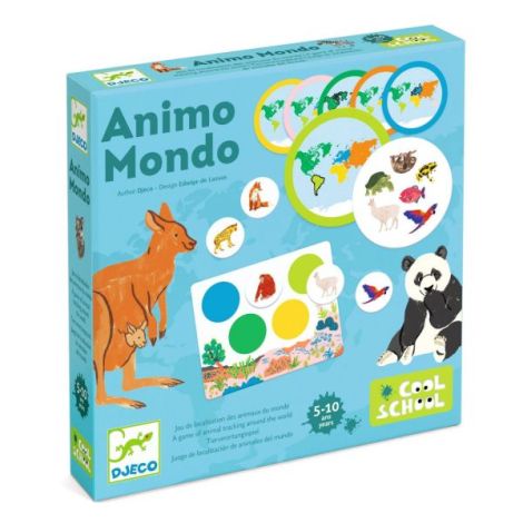 Joc educativ Loto Animo mondo Djeco Animale