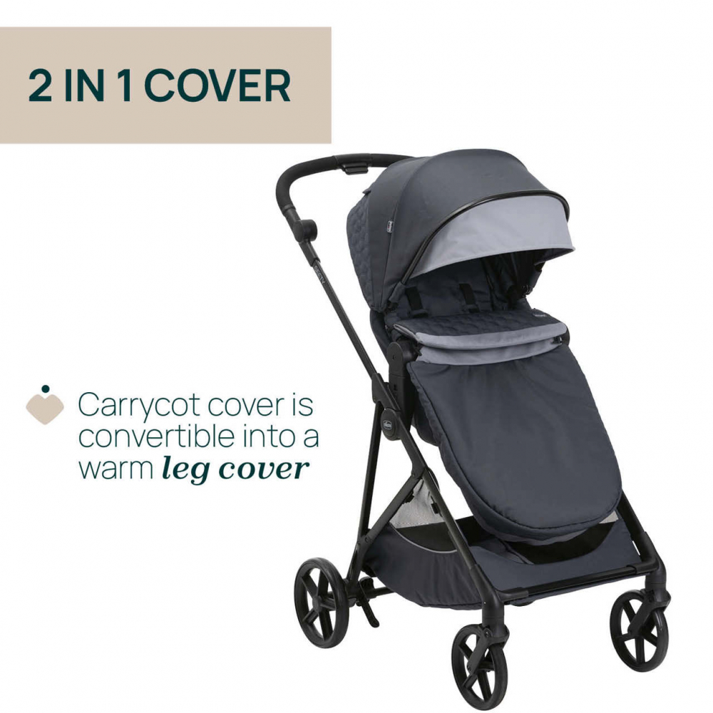 Chicco Seety 3 in 1 - Carucior versatil Boston Grey - imagine 9