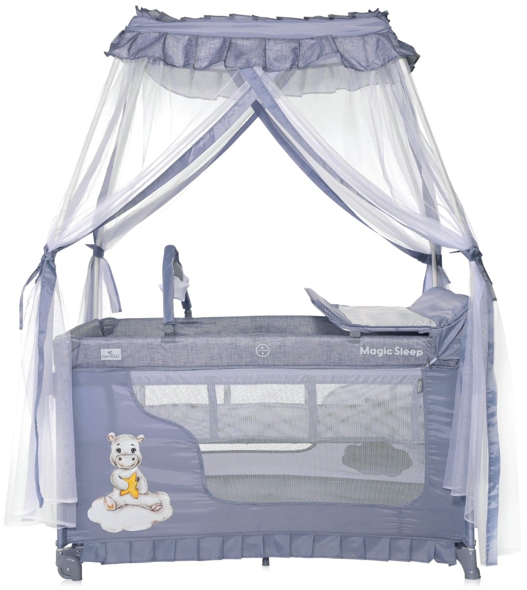 Patut pliabil Lorelli Magic Sleep, cu accesorii