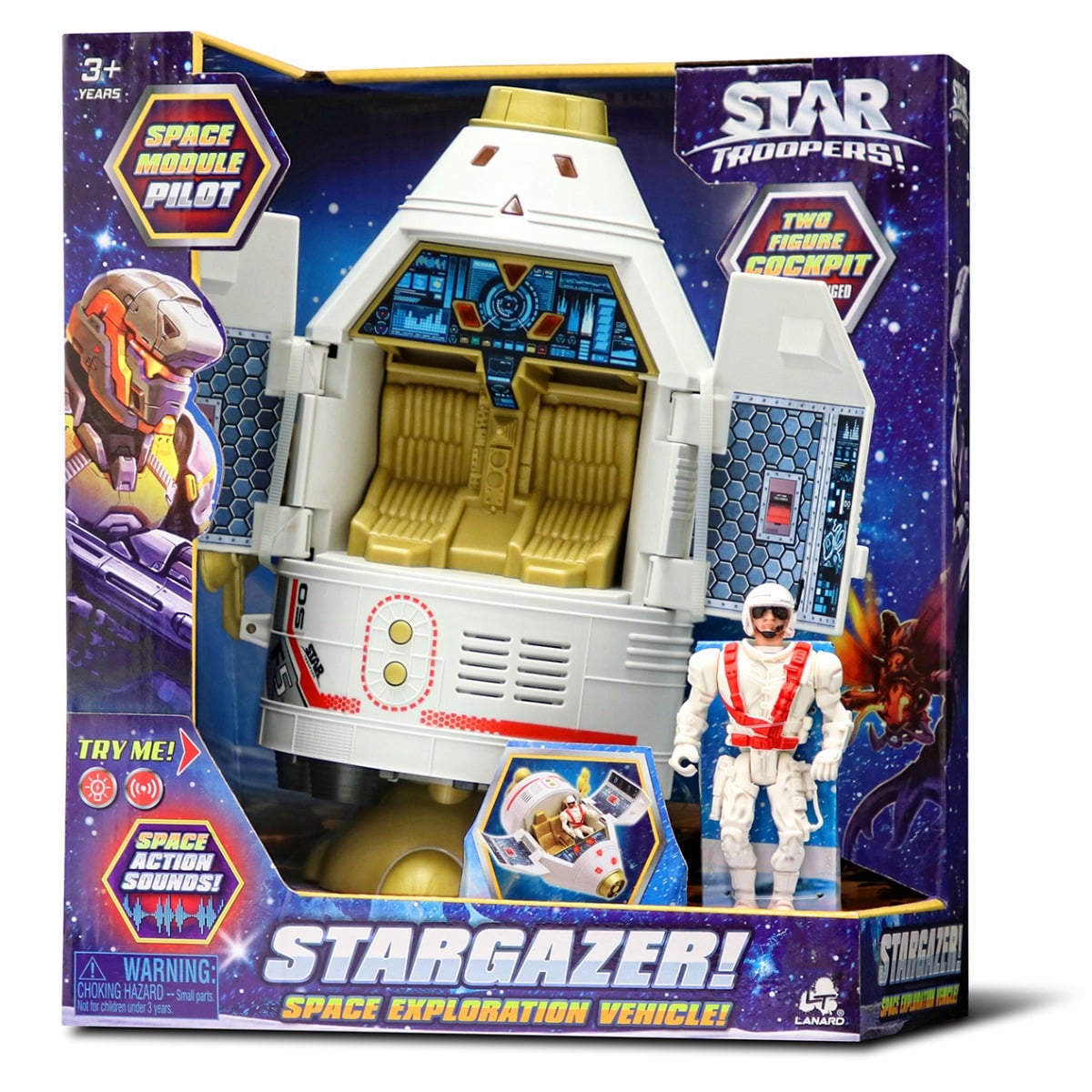 Set Capsula Spatiala Star Troopers Lanard