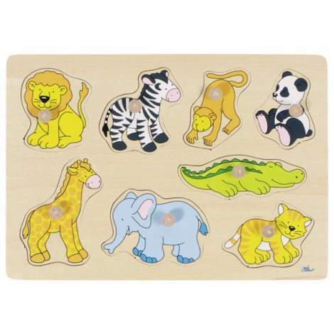 Puzzle Gradina Zoologica Goki Lemn