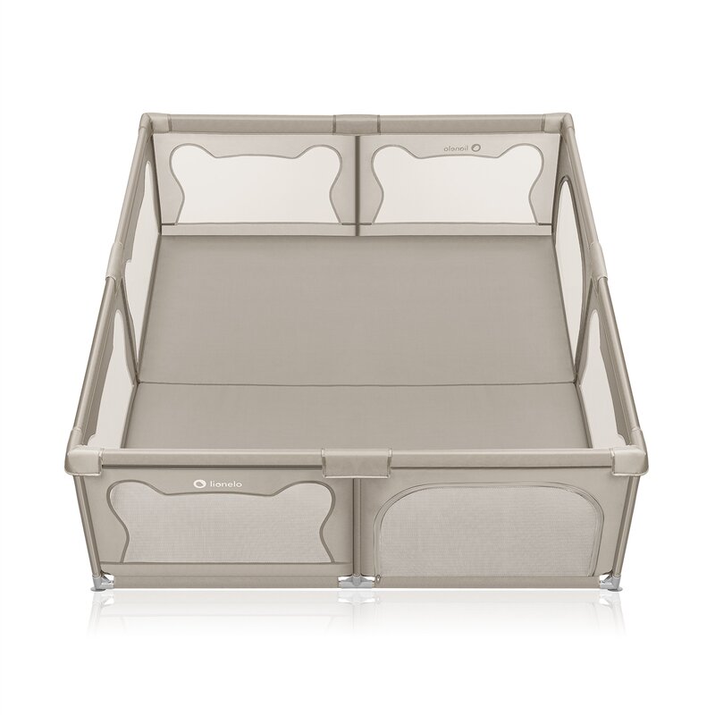 Lionelo Willow XL - Tarc joaca 180x200 cm, Bej - imagine 5
