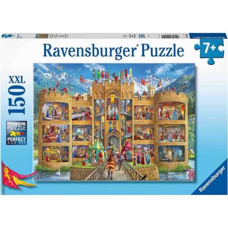 Puzzle Castel 150 Piese Ravensburger - Calitate Garantată - imagine 2