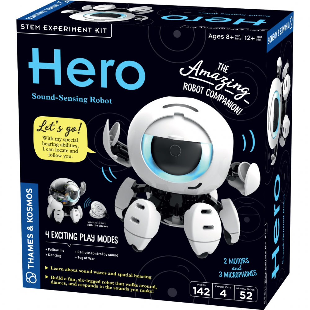 Kit STEM Robot cu Detectare Sonară Thames & Kosmos