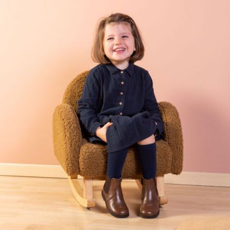 Scaun balansoar Childhome Teddy | Confort și Siguranță - imagine 6