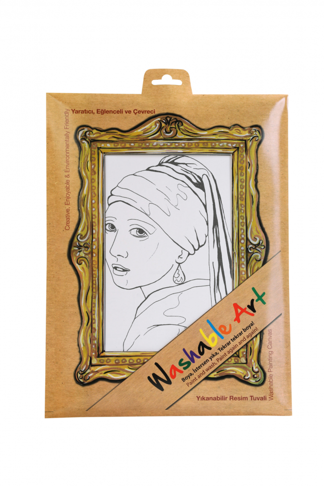 Plansă Reutilizabilă Colorat Vermeer | Funny Mat