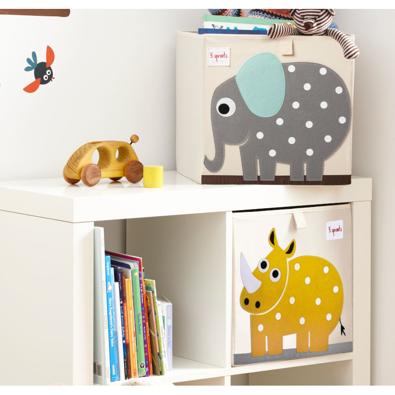 Cutie Depozitare Elefant 3 Sprouts | Organizare Compactă