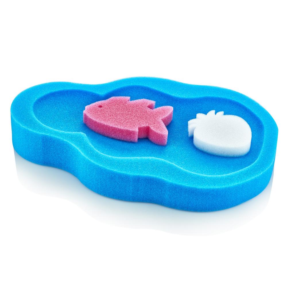 Suport Baie BabyJem Blue | Siguranță Bebeluși