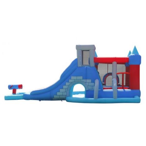 HappyHop Splash Park - Centru de joacă gonflabil cu apă - imagine 5