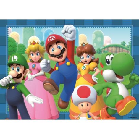 Puzzle Super Mario Ravensburger 4x100 piese - imagine 3