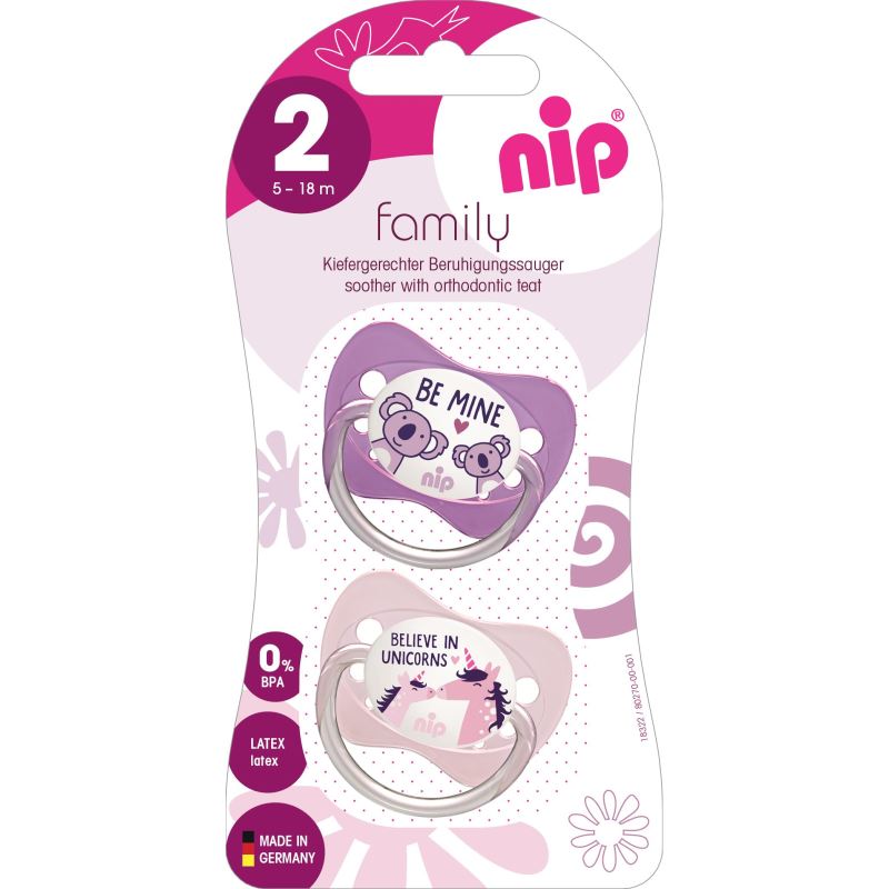 Suzeta Nip Family Latex, Marimea 2, 5-18 luni - imagine 7