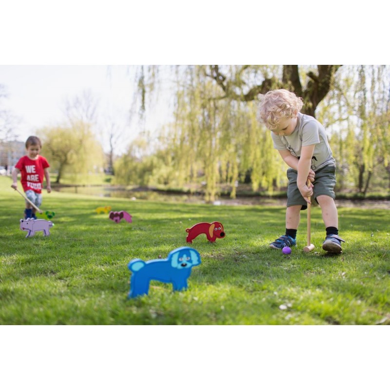 Joc de Cricket BS Toys - Distracție în Aer Liber - imagine 4