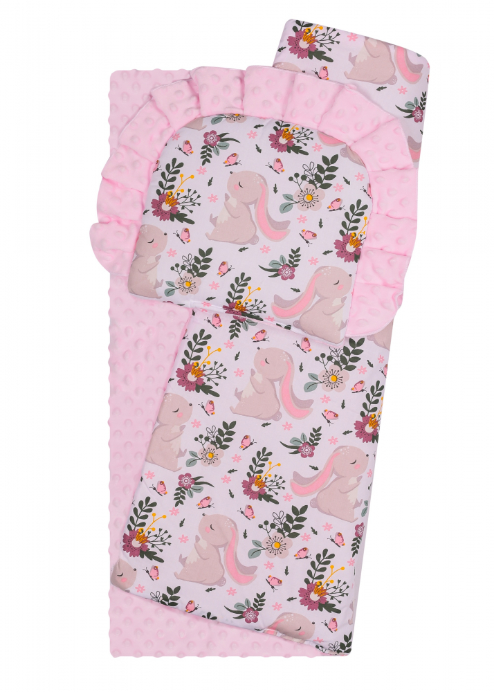 Set Bebe 5 Piese Duetbaby Minky Rabbit - imagine 2
