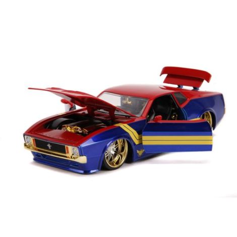 Jada Toys Captain Marvel Ford Mustang Mach 1 1:24 - imagine 5