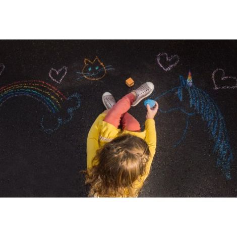 Ooly Chalk-O-Rama 12 Cuburi Creta Lavabila - imagine 6