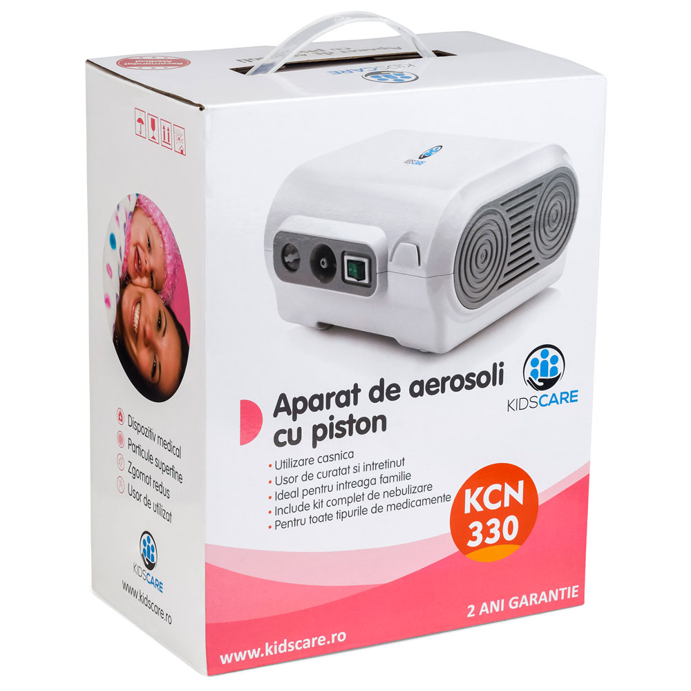 Aparat aerosoli Kidscare KCN330 - Tratament Eficient