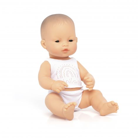 Papusa Bebelus Miniland 32 cm - Fetita Asiatica