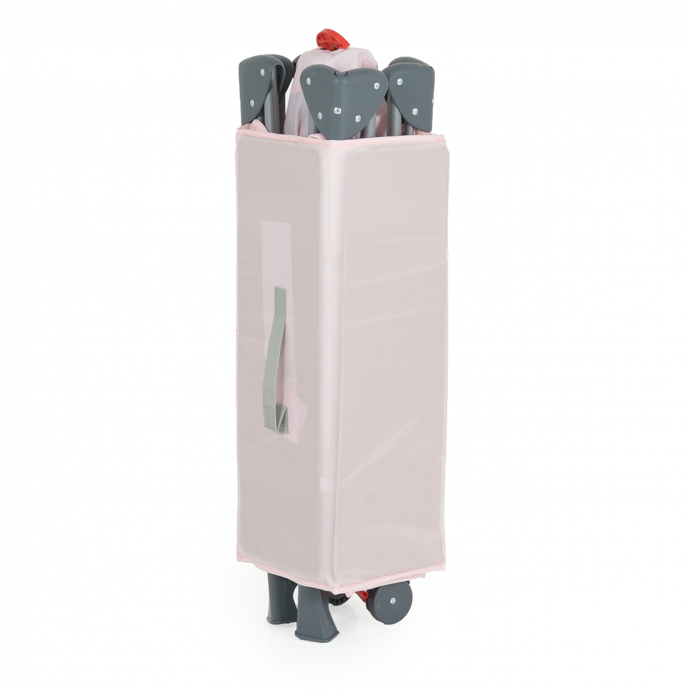 Cangaroo Patut Pliabil One Touch Roz Compact - imagine 8
