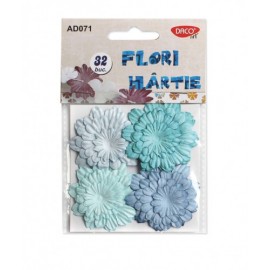 Set 32 Flori Hârtie Daco | Decoratiuni Creative