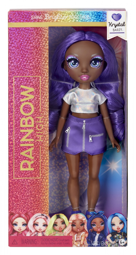 Păpușă Rainbow High Krystal Bailey | Modă & Stil