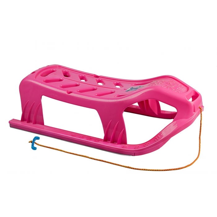 Sanie Marmat Snow Star Roz, 2 Persoane