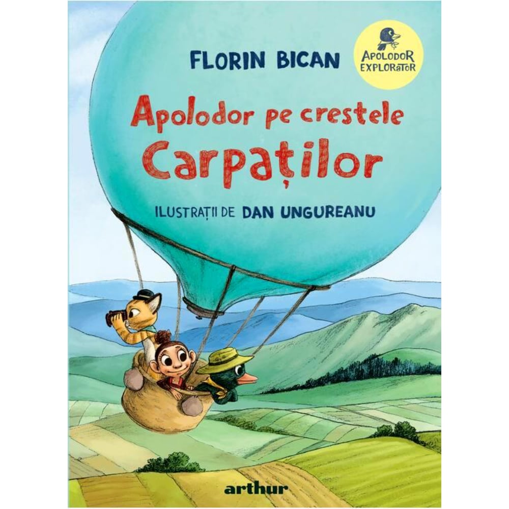 Apolodor pe crestele Carpatilor - Carte educativa Art