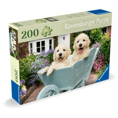 Puzzle 200 piese XL Golden Retriever - Ravensburger - imagine 2