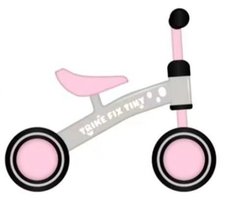 Ride-On Ikonka Fix Tiny Roz, Fara Pedale