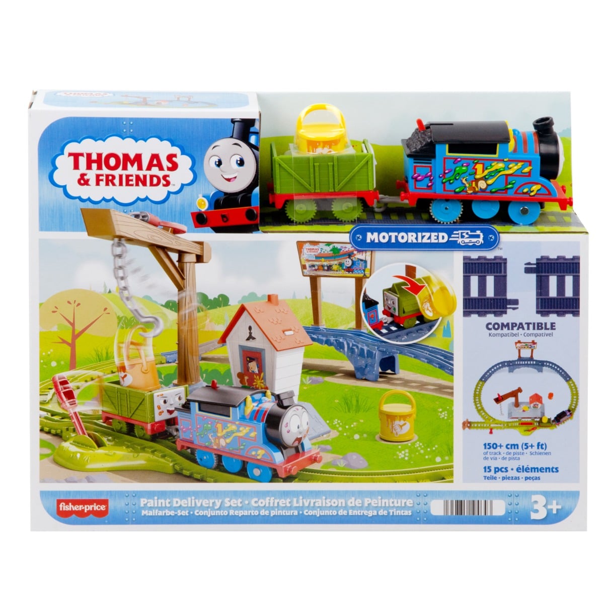 Thomas and Friends Locomotivă cu Vagon și Circuit