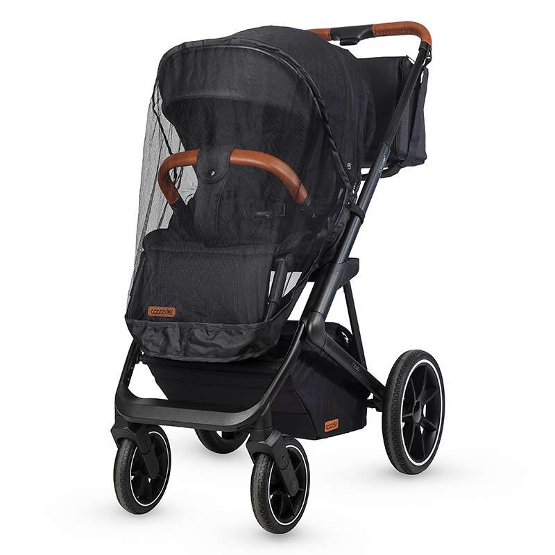 Coccolle Nessia 2in1, Roti Cauciuc, Negru - imagine 10
