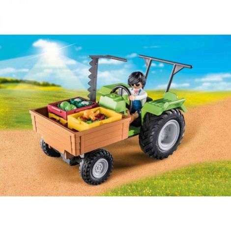 Playmobil Tractor cu Remorcă - Aventură la Fermă - imagine 3